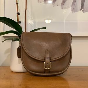 ⭐️SOLD Vintage COACH (NYC) Riding Bag - Putty